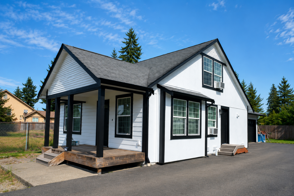 Family-owned residential painting project completed by Blissful Painting LLC in Olympia, Washington.